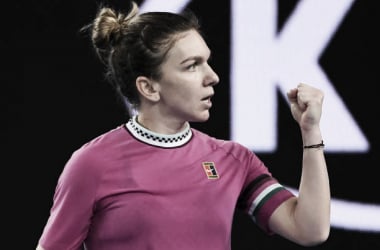 Halep tira de garra para superar su primer escollo en Melbourne