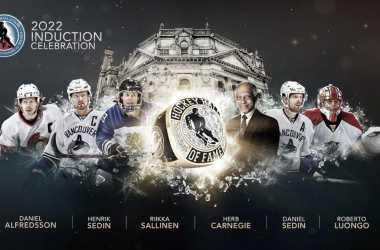 Los hermanos Sedin, Luongo y Alfredsson entran en el Hall of Fame de la NHL
