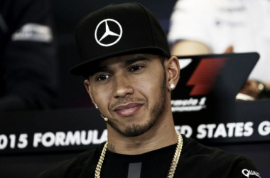 Lewis Hamilton: &quot;Me gusta estar aquí en los Estados Unidos&quot;