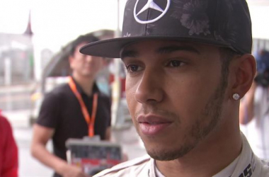 Lewis Hamilton: "Va a ser muy difícil adelantar pero intentaré hacer todo lo que pueda"