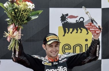 Leon Haslam: &quot;Sabía que no iba a ser fácil, estoy realmente feliz con el podio&quot;