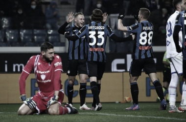 Atalanta goleia Sampdoria em casa e volta a encostar no G-4 da Serie A