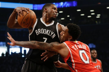 Atlanta Hawks - Brooklyn Nets in 2015 NBA Playoffs Game 5 (115-120)