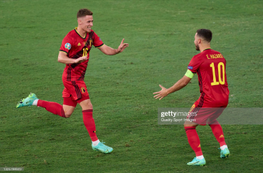 Belgium 1-0 Portugal: Thorgan Hazard strike knocks holders out&nbsp;