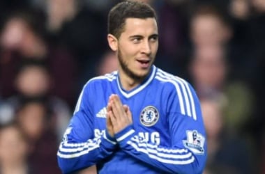 Hazard no participó en el último entrenamiento del Chelsea