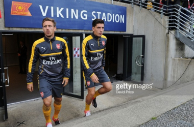 Contrasting emotions for Arsenal's full-backs on international duty