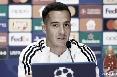 Lucas Vázquez: "Si ganamos, logramos la clasificación y eso es lo que nos importa"