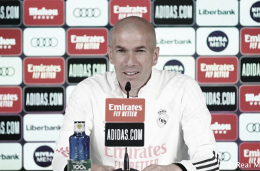 Zidane: "Disfruto de lo que hago todos los días"
