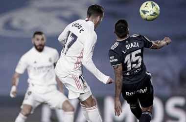 Lucas Vázquez: "Si seguimos en esta línea estaremos hasta el final peleando por todo"