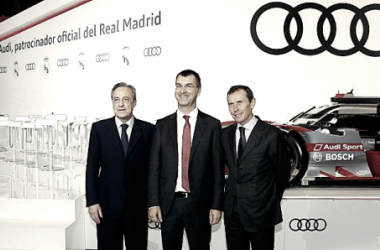 El Real Madrid recibe el habitual obsequio de Audi