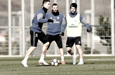 Último entrenamiento y convocatoria del Real Madrid ante la Real Sociedad