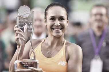 WTA Monterrey: Heather Watson recovers from a set down to win the title
