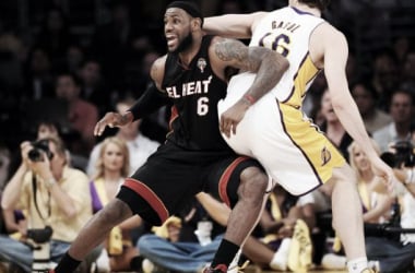 Resultado Los Angeles Lakers - Miami Heat (95-101)