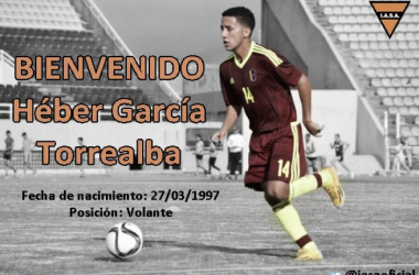 Heber García ficha por Sud América de Uruguay