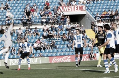 Sergio Sanz evita la goleada del Hércules