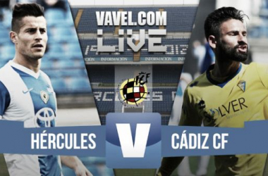 Resultado Hércules - Cádiz en playoffs Segunda B 2015 (2-1)