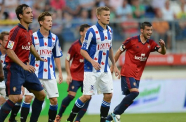 Oriol Riera le da el empate a Osasuna