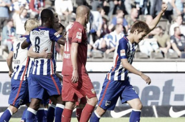 Hertha BSC 2-1 VfB Stuttgart: Lustenberger&#039;s stunning strike earns three points