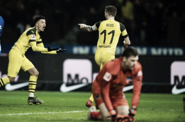 Reus al rescate: agónica victoria del Borussia Dortmund sobre Hertha BSC