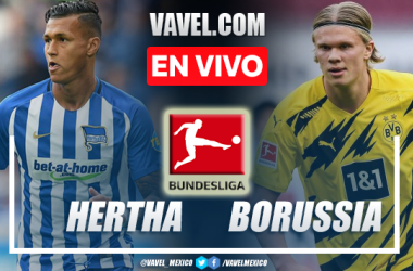 Goles y resumen del Hertha Berlín 3-2 Borussia Dortmund en Bundesliga