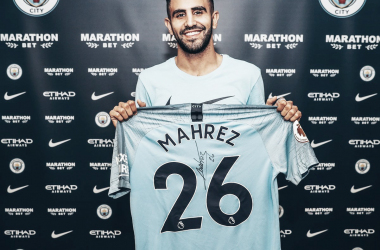 Riyad Mahrez es nuevo jugador del Manchester City