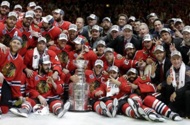 Chicago Blackhawks Begin Stanley Cup Title Defense Against New York Rangers