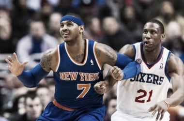 Los Knicks reafirman su buen momento tras ganar en Philadelphia