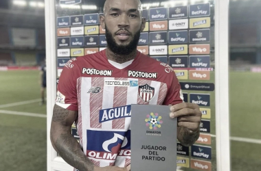 Freddy
Hinestroza, figura en la goleada del Junior al Pereira