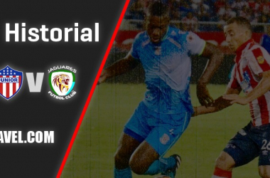 Historial entre Junior de Barranquilla y Jaguares De Córdoba