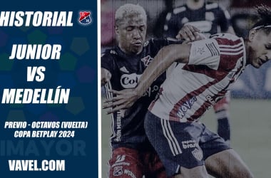 Historial Junior vs Independiente Medellín: superioridad del 'tiburón'