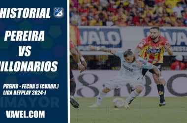 Historial Deportivo Pereira vs Millonarios: dominio 'matecaña' en la ciudad de Pereira