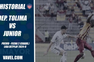 Historial Deportes Tolima vs Junior: superioridad del 'tiburón'