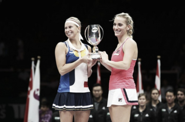 Andrea Hlavackova y Timea Babos, &#039;Maestras&#039; en Singapur