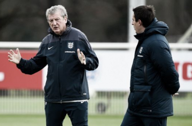 Roy Hodgson: &quot;Estoy encantado con la competencia que hay en la selección&quot;