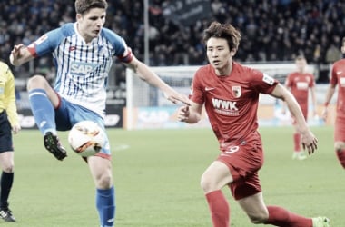 TSG 1899 Hoffenheim 2-1 FC Augsburg: Uth adds impetus in battle to beat the drop