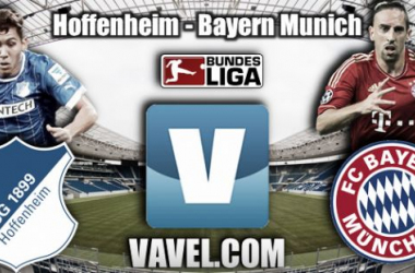 Resultado Hoffenheim - Bayern de Múnich en la Bundesliga 2014 (1-2)
