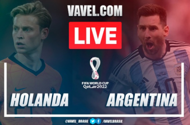 Holanda x Argentina AO VIVO em tempo real no jogo pela Copa do Mundo