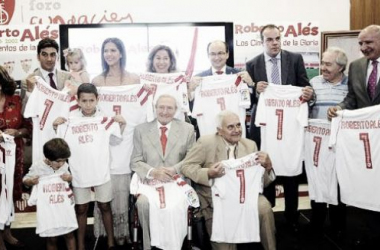 Cálido homenaje para Roberto Alés