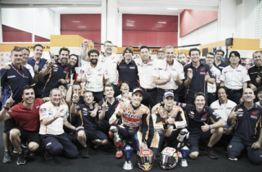 100 victorias de Repsol Honda en MotoGP