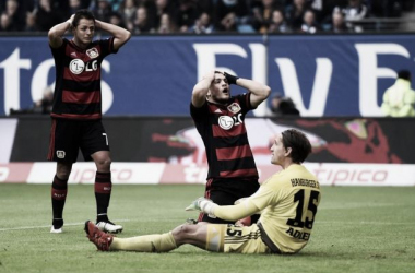 Hamburger SV 0-0 Bayer Leverkusen: Scrappy stalemate as heated rivals clash