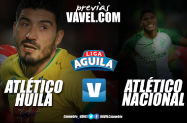 Atlético Huila vs Atlético Nacional: Los &#039;verdes&#039; quieren estirar ventaja