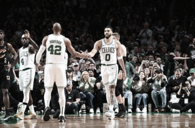 Boston Celtics arrasa a Cleveland en el TD Garden