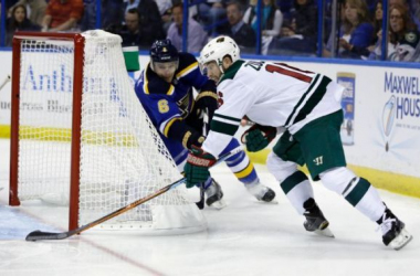 Minnesota Wild Take Game 1 In St. Louis Over The Blues