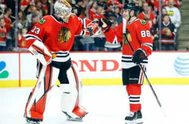 Patrick Kane&#039;s Hat Trick Leads Chicago Blackhawks To 6-4 Win Over Boston Bruins