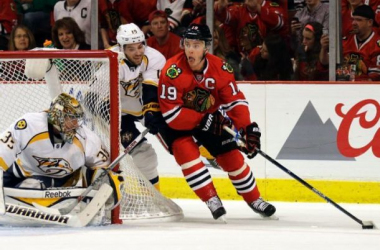 Chicago Blackhawks Win Game Three Behind a Three Goal Second