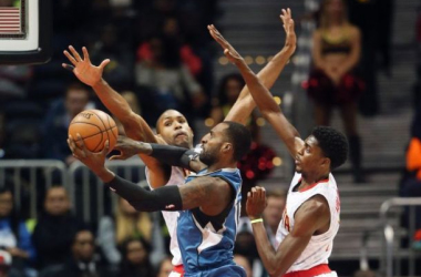 Minnesota Timberwolves Hang On To Defeat Atlanta Hawks In Wild Game