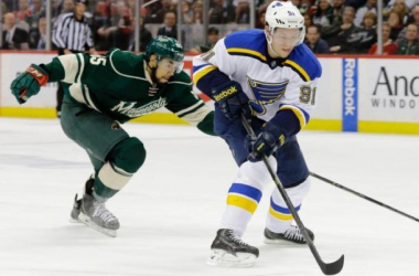 St. Louis Blues Rout Minnesota Wild to Even Series