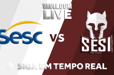Resultado Sesc-RJ x Sesi-SP pelas semifinais da Superliga Masculina (0-3)