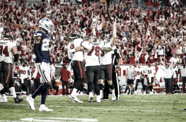 Tampa Bay Buccaneers vence Dallas Cowboys a segundos do fim na abertura da NFL