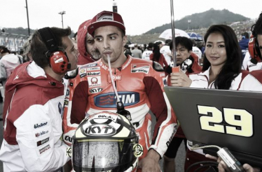 Andrea Iannone: &quot;Espero hacer una buena carrera el domingo&quot;